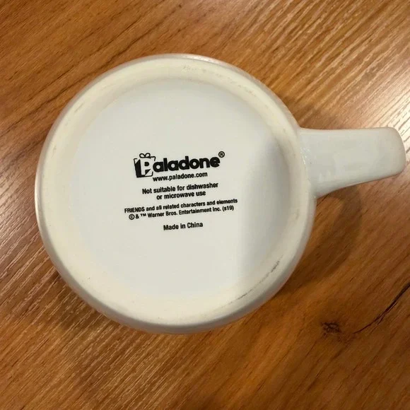 Central Perk Ceramic Coffee Mug Friends TV Show 10 Oz. Large White - Picture 3 of 6